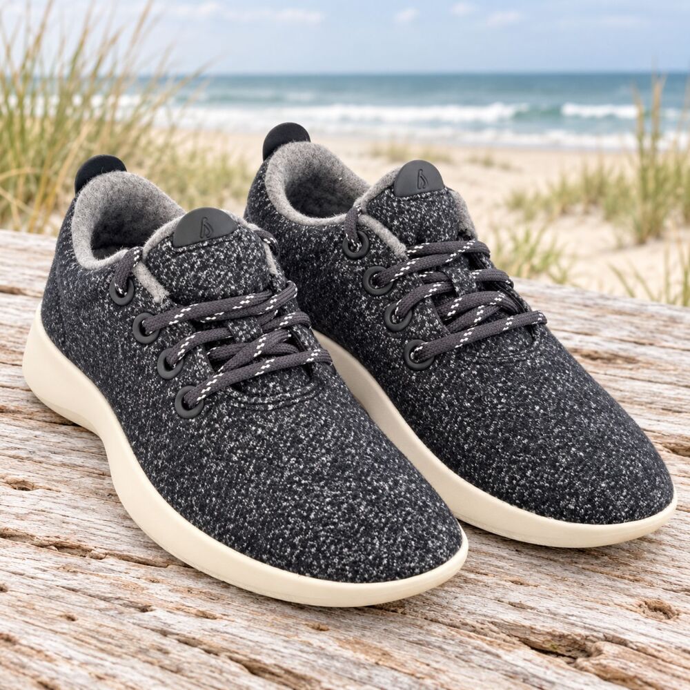 Allbirds Wool Runner Mizzle Dark Grey Water-Repellent Sneakers Women’s 6 NIB.